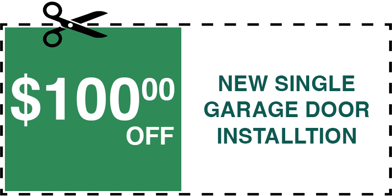 100 off garage door repair Cortland Manor