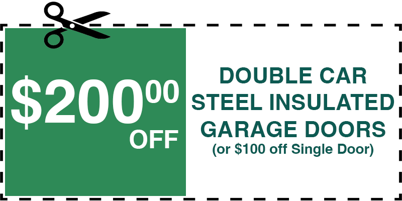 200 off garage door repair Cortland Manor